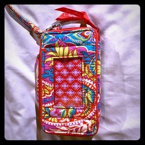 Vera Bradley cell phone wallet